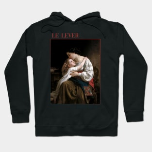 Waking Up by Bouguereau Hoodie